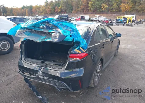 2020 Toyota Corolla Se z USA, uszkodzony, nr VIN 5YFS4RCE0LP052375